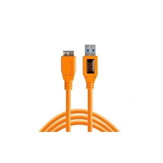 Tether Tools CU5454 cavo USB USB 3.2 Gen 1 (3.1 Gen 1) 4,6 m USB A Micro-USB B Arancione