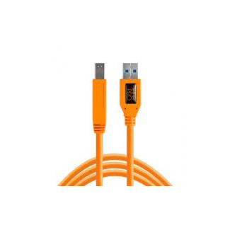 Tether Tools CU5460ORG cavo USB USB 3.2 Gen 1 (3.1 Gen 1) 4,6 m USB A USB B Arancione