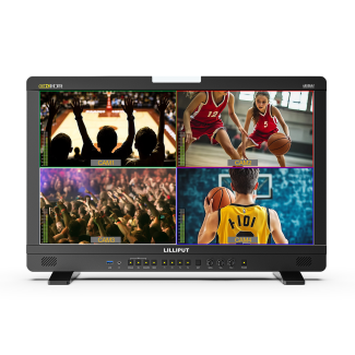 Lilliput UQ23 – 23.8 inch HDMI/12G-SDI production broadcast monitor with 4K panel, 3D-LUT, Remote Control, Quad-View an…