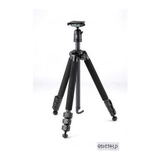 Velbon GEO E543D Carbon Fiber Tripod with Clip Release + QHD-53D Head