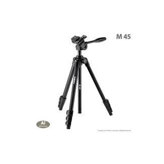 Velbon M45 Aluminum Tripod with 3-Way Panoramic Head