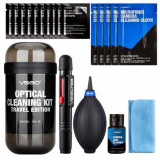 VSGO Travel Lens Cleaning Kit Grey