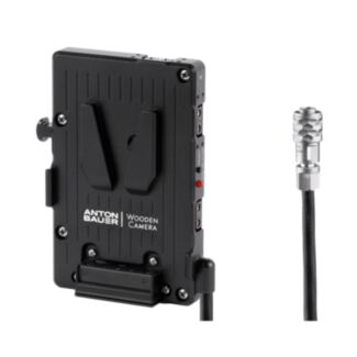 Wooden Camera 265500 – Pro V-Mount battery plate for Blackmagic Pocket 4K/6K/6K G2/6K Pro